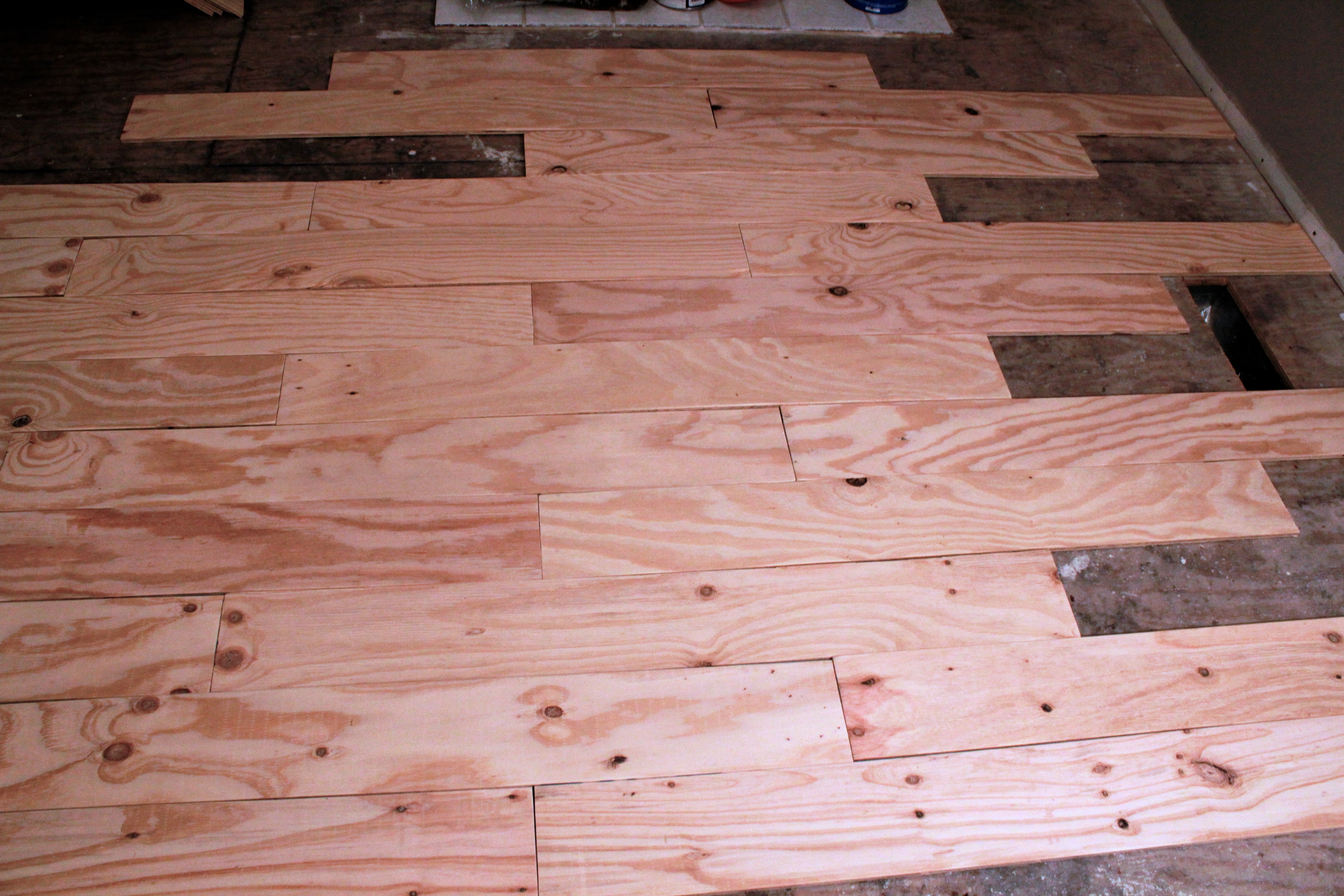 Diy Plywood Plank Flooring Truths Of A Blessed Life